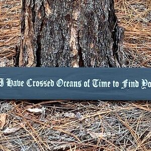 Primitive Dracula Halloween sign Crossed Oceans of Time Bram Stoker dark Gothic